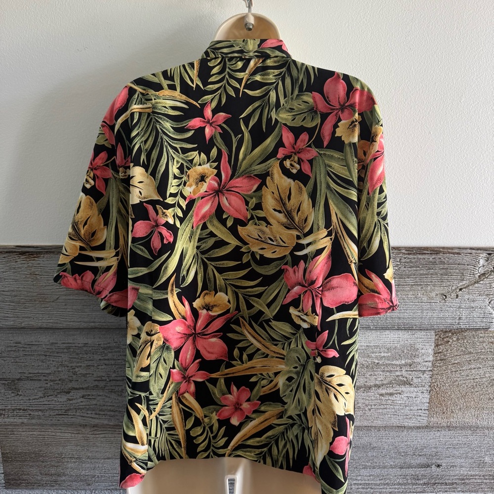 90s Pendleton Womens 20W Hawaiian Camp Collar Short Sleeve Button Shirt USA (P1) - Picture 4 of 7